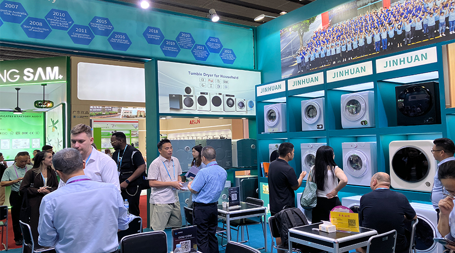 廣交會(huì)新老朋友齊聚，金環(huán)電器展位人氣旺