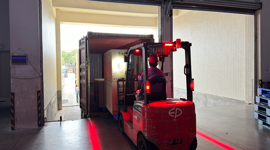 衣物烘干機出貨英國，開啟合作新篇