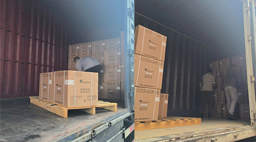 拼速度、高效率地完成國內(nèi)某知名品牌迷你洗衣機(jī)發(fā)貨
