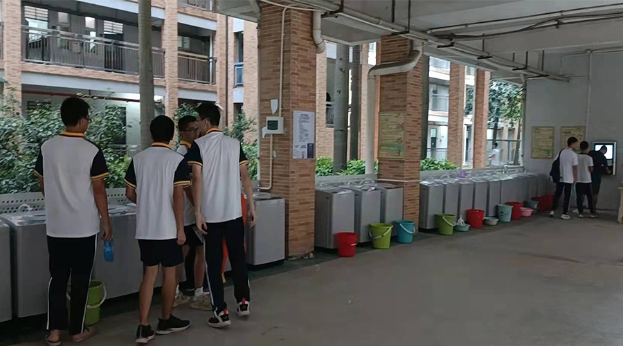 好評(píng)續(xù)單！江門(mén)一中學(xué)校持續(xù)追加共享洗衣機(jī)！