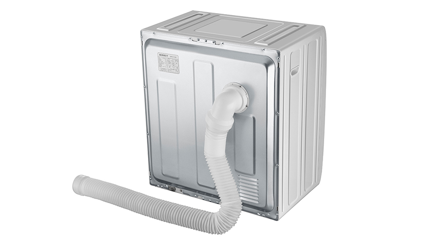 實物展示！滾筒衣服烘干機排氣管是怎么樣的