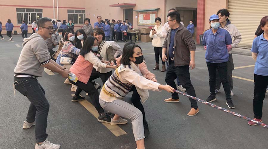 凝心聚力 辭舊迎新！金環(huán)電器開展跨年文娛活動