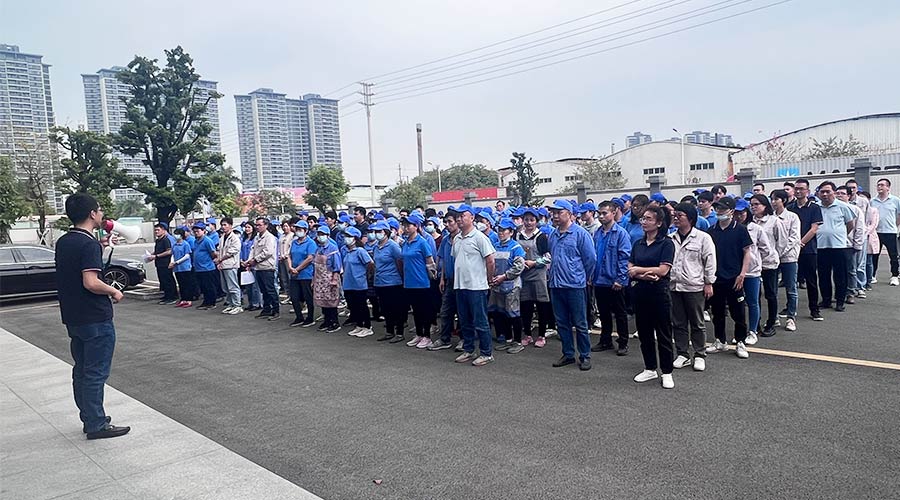 安全至上 防范未“燃”！金環(huán)電器開展消防安全演練