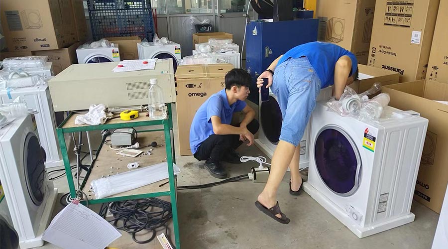 驗(yàn)貨省心省力！澳洲omega客戶稱贊衣物烘干機(jī)代工質(zhì)量高