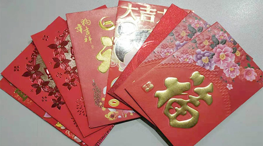 開工好彩頭！金環(huán)電器銷售部為員工派發(fā)開工紅包！